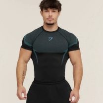 Gymshark Onyx V5 Spor Tişörtü Gri